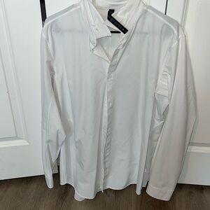Men XL white venture classic Fit LS Shirt